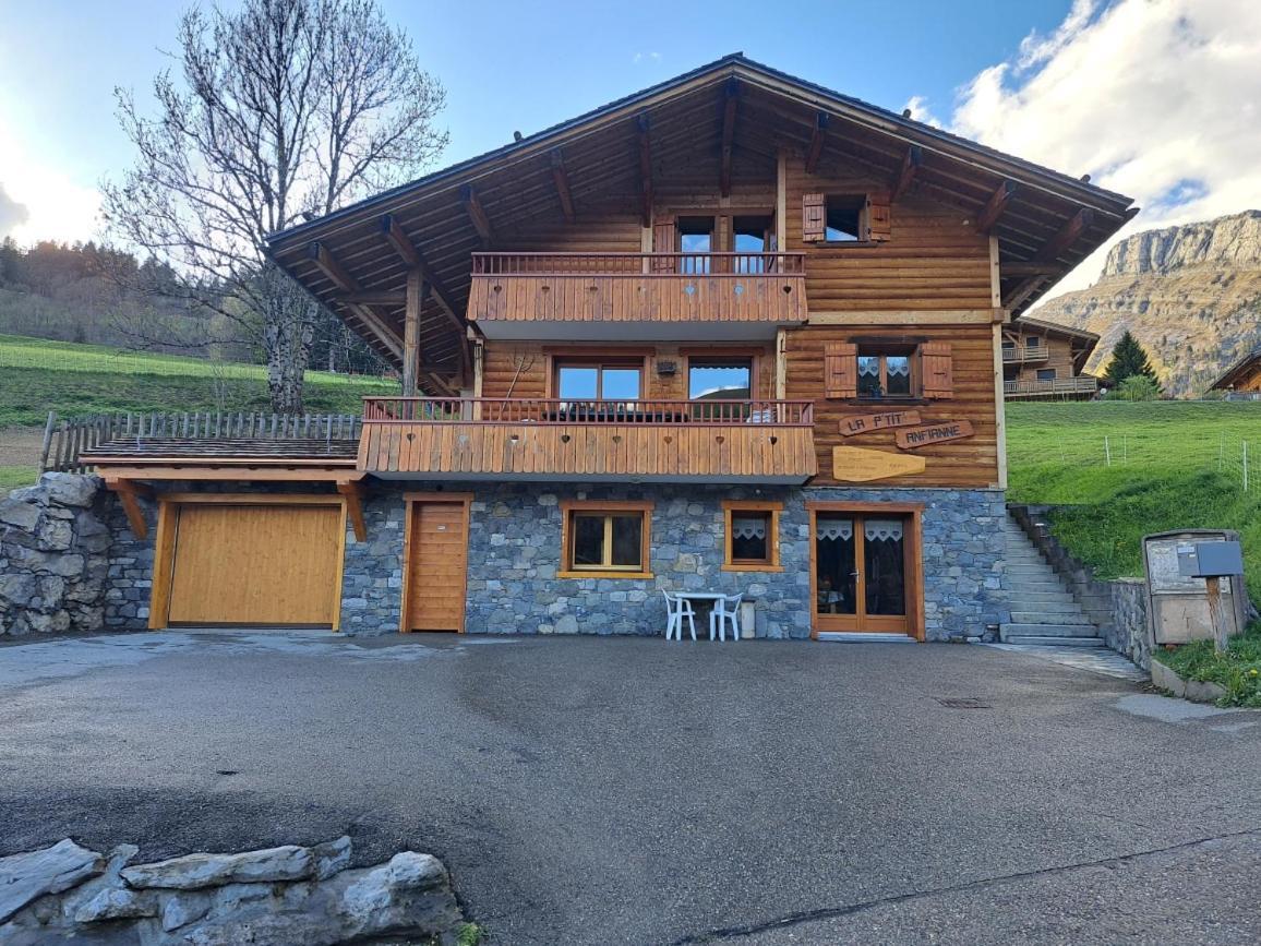 Villa La Petite Anfiane Le Grand-Bornand Exterior foto
